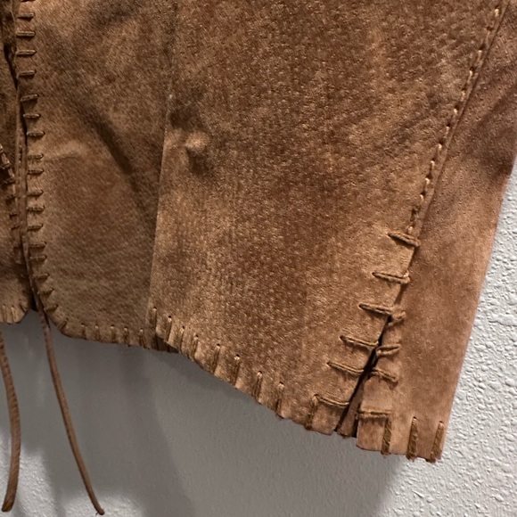 Y2K vintage leather coat WET SEAL - Picture 5 of 6